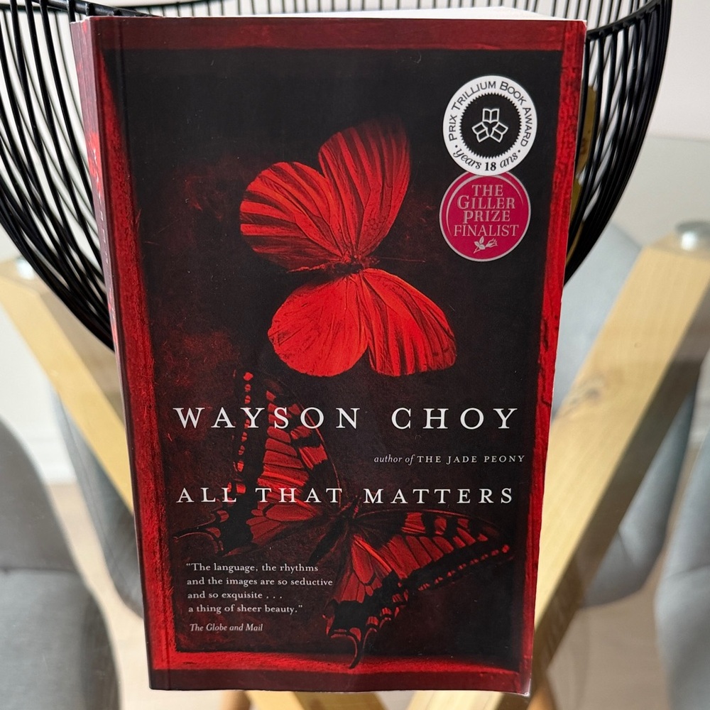 Wayson Choy "All That Matters" - Paperback